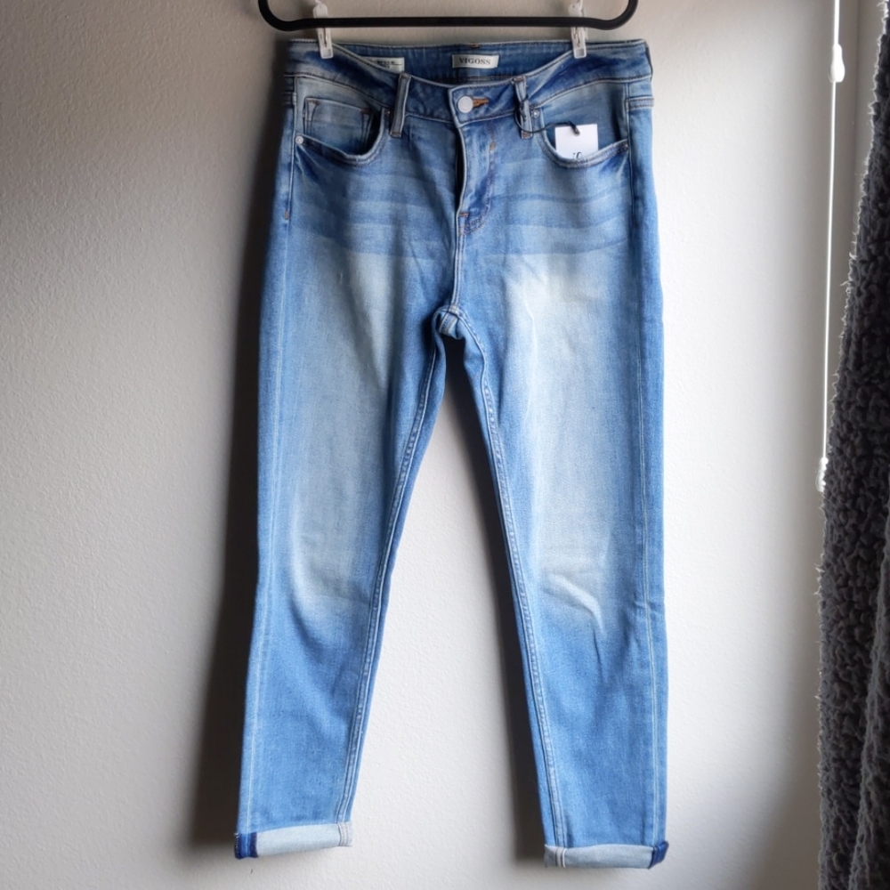 Vigoss Girlfriend Roll Cuff Jeans